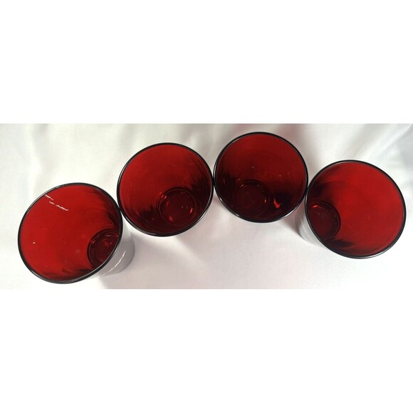 Snap-On Tools Red Pint Glasses Set of 4 - Picture 6 of 16